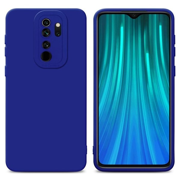 Coque för Xiaomi RedMi NOTE 8 PRO i FLUID BLÅ Hölster Etui Case Cover i flexibelt TPU-silikon Skydd Blå