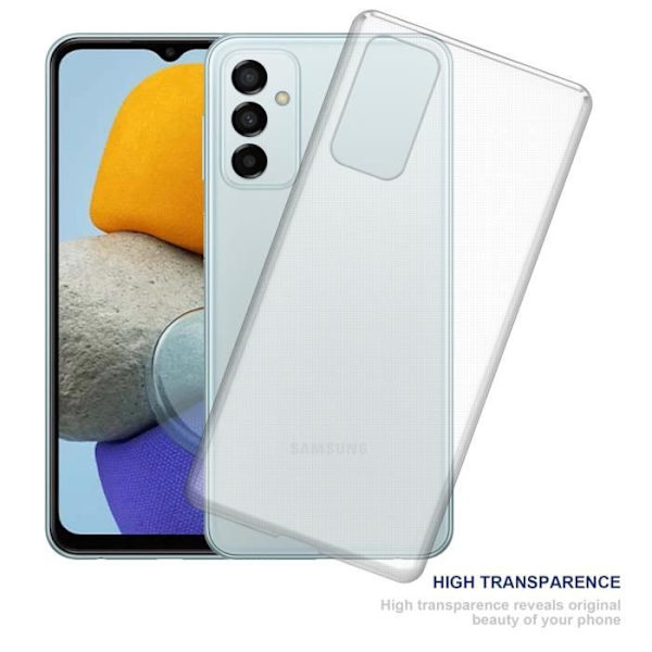 Coque - CADORABO - Samsung Galaxy M23 5G - Ultrafin - Silikon TPU - Stötskydd Transparent