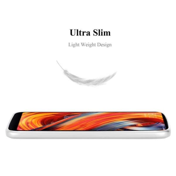Skyddsfodral för Xiaomi Mi MIX 2 Skyddsfodral i MATTSILVER Metallic Design Grå