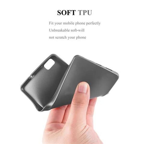 Skyddsfodral för Huawei P8 LITE 2015 Skyddsfodral i MATTS GRÅ METALLISK design Grå