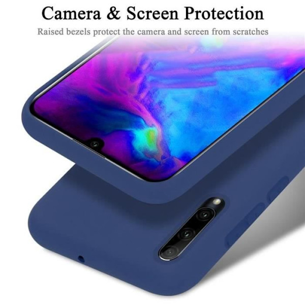 Cadorabo skal för Honor 10i / 20i - i Blå - Flexibel silikon TPU Blå