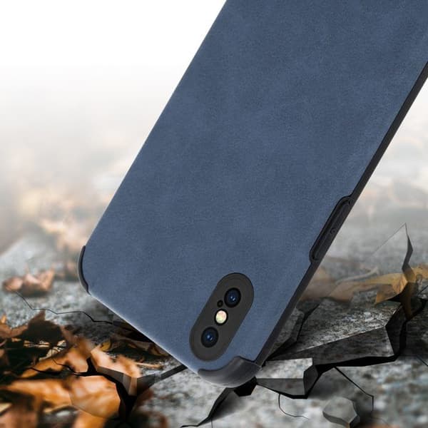 Skyddsfodral för iPhone X / XS Saphirblå Blå