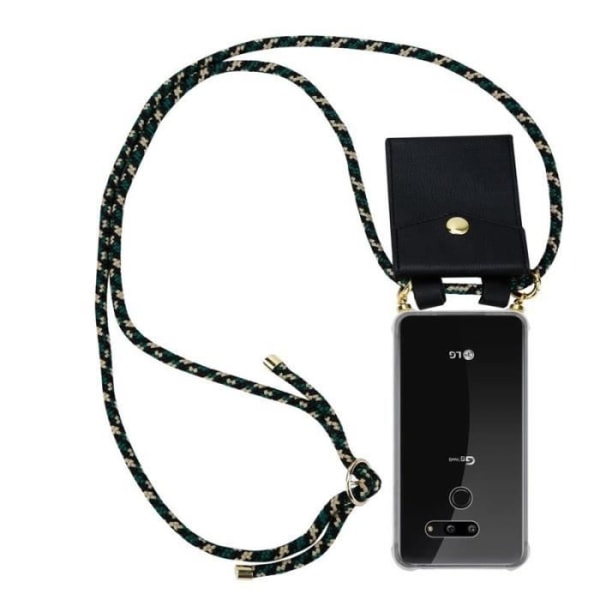 Cadorabo Fodral för LG G8 ThinQ - i Beige' - Silikon TPU med dragsko och avtagbart fodral