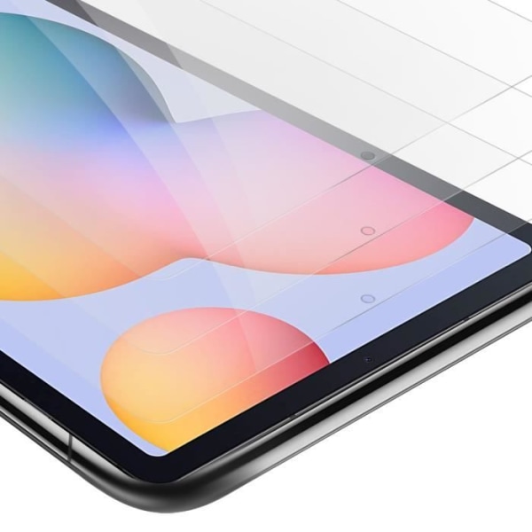 Cadorabo 3x skyddsglas för Samsung Galaxy Tab S6 LITE (10,4 Zoll) i MYCKET TRANSPARENT härdat härdat skärmglas