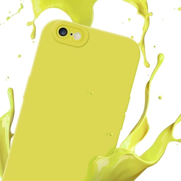 Skyddsfodral för iPhone 6 PLUS / 6S PLUS FLUID GUL Fodral Etui Case Cover