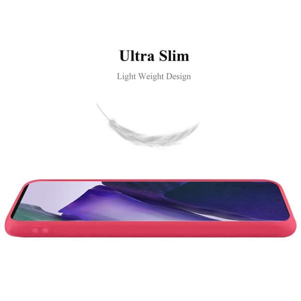 Skyddsfodral för Samsung Galaxy NOTE 20 PLUS CANDY RÖD Stötsäker Silikon Röd