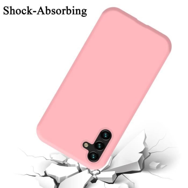 Coque - CADORABO - Samsung Galaxy A13 5G - LIQUID PINK - Silikon TPU - Stötsäker skydd VÄTSKA ROSA