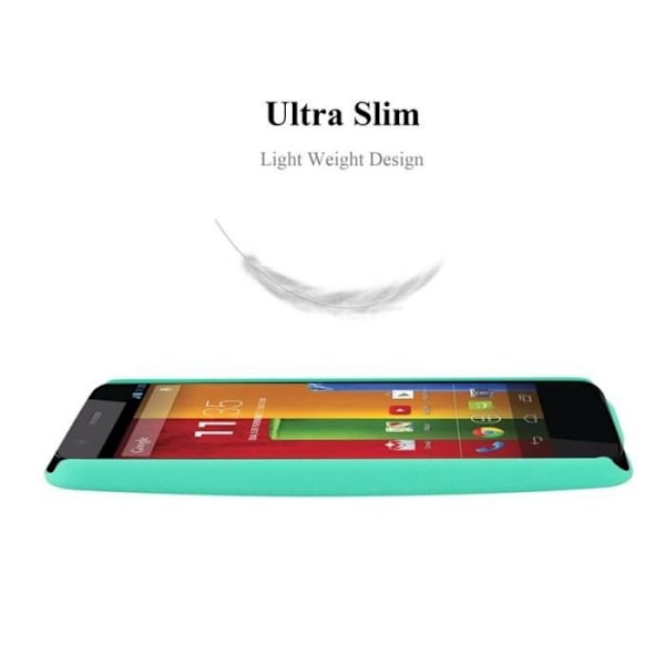 Coque - CADORABO - MOTO Z2 - Hård Skydd - Matt Design - Grön Färg Grön