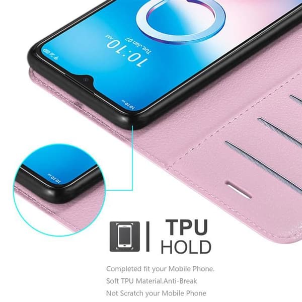 Fodral för Alcatel 1S 2020 i LOTUS ROSA Ros