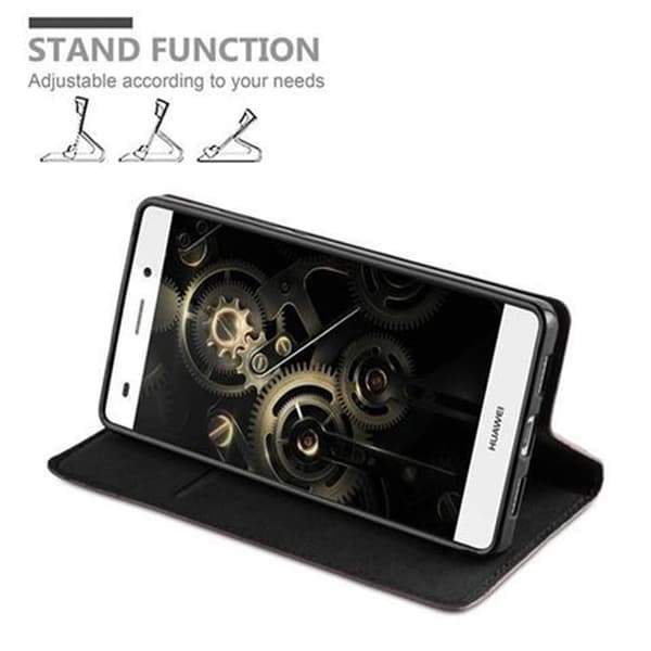 Fodral för Huawei P8 LITE 2015 Skal i MÖRK BRUN brun