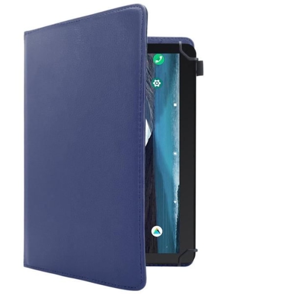 Cadorabo Tablet Case för Medion LifeTab P10603 i mörkblått 360-graders skyddsfodral Stativ i konstläder