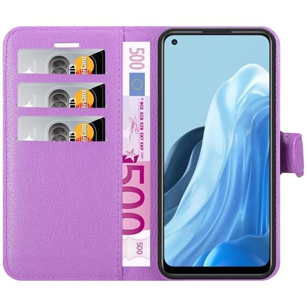 Fodral för Oppo FIND X5 LITE / Reno7 5G i ORKIDÉ VIOLETT Violett