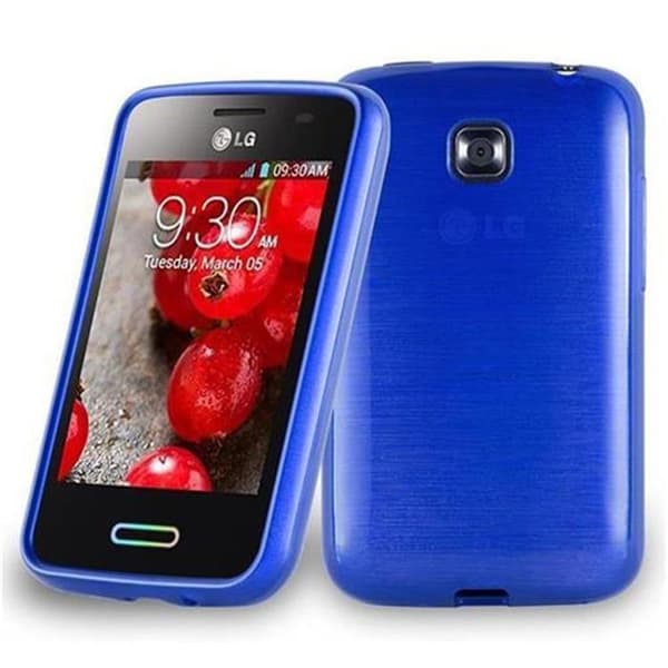 Skyddsfodral för LG L3 II (2. SIM) BLÅ Stötsäker Blå