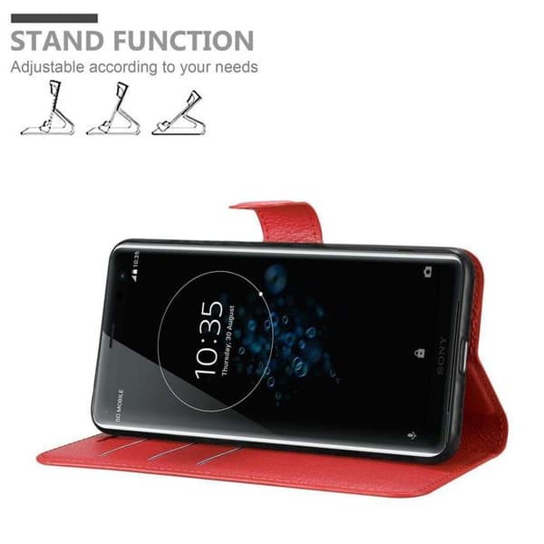 Fodral för Sony Xperia XZ3 i KIRSCHRÖD Röd
