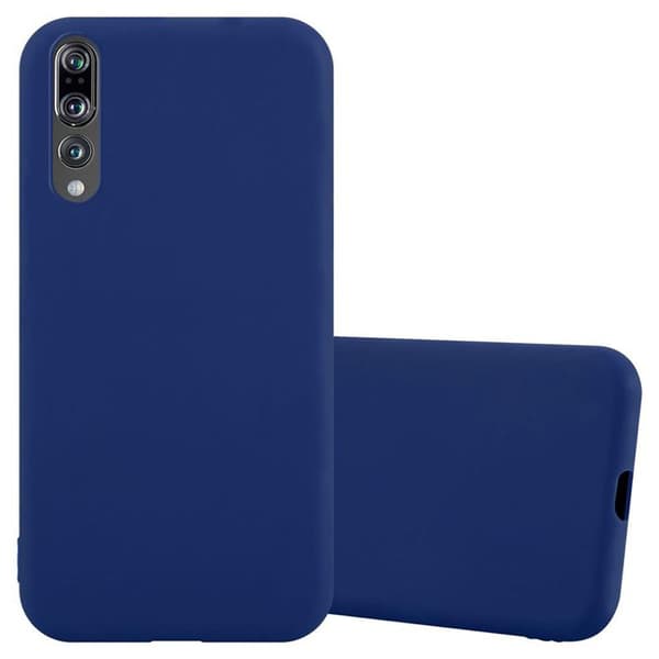 Skyddsfodral för Huawei P20 PRO / P20 PLUS CANDY MÖRKBLEU Stötsäker Silikon Blå
