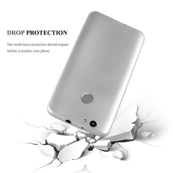 Skyddsskal för Huawei NOVA Skyddsskal i MATTSILVER Metallic Design Grå
