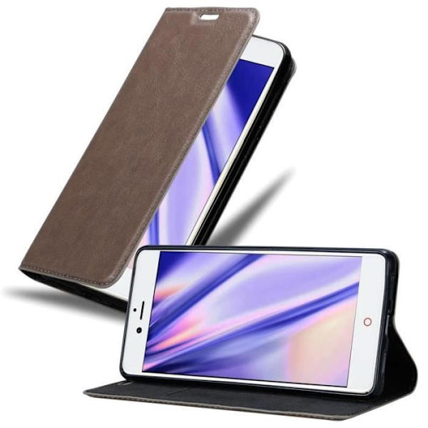 Cadorabo Fodral till ZTE Nubia Z11 i KAFFEBRUNT