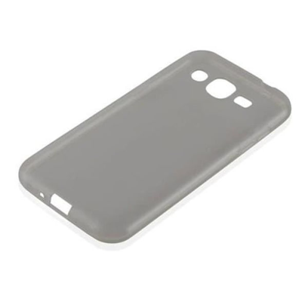 Samsung Galaxy J2 2015 Fodral (5) TRANSPARENT SVART Cadorabo DESIGN AIR TPU Silikonskydd Fodral Skydd Ultra Slim Bumper