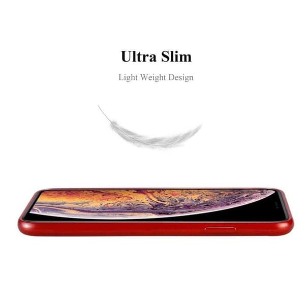 iPhone XS MAX RÖD Skal Stötabsorberande Skydd Röd