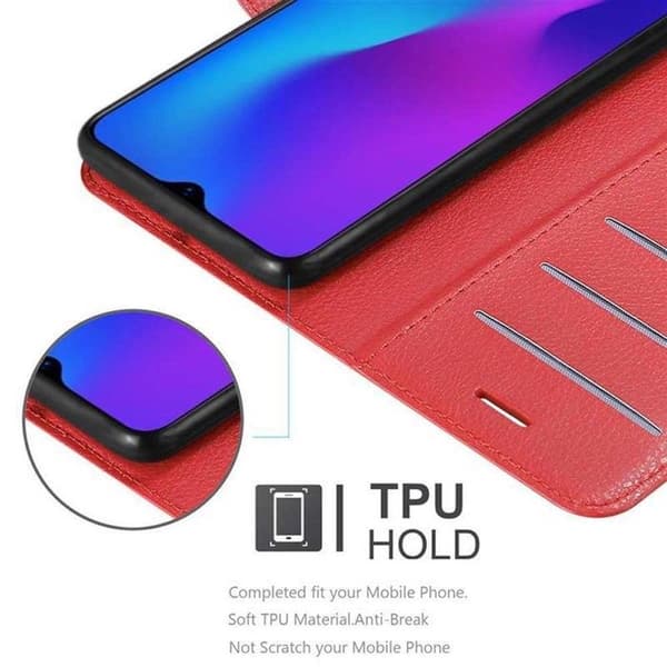 Fodral för Oppo R17 i KIRSCHRÖD Röd