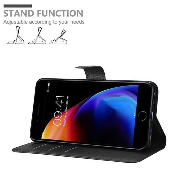 Etui för iPhone 7 PLUS / 7S PLUS / 8 PLUS i SVART ONYX Svart