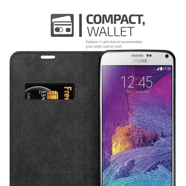 Fodral för Samsung Galaxy NOTE 4 Skal i TITAN GRÅ Grå