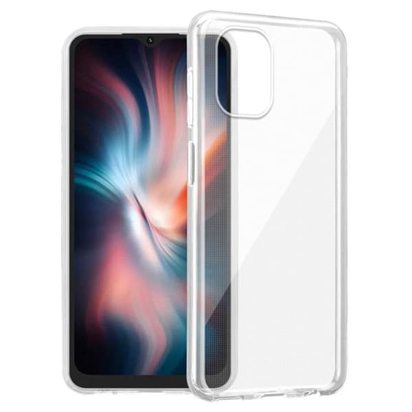 Skyddsfodral för Umidigi C1 / C1 MAX i transparent stöttålig silikon Vit