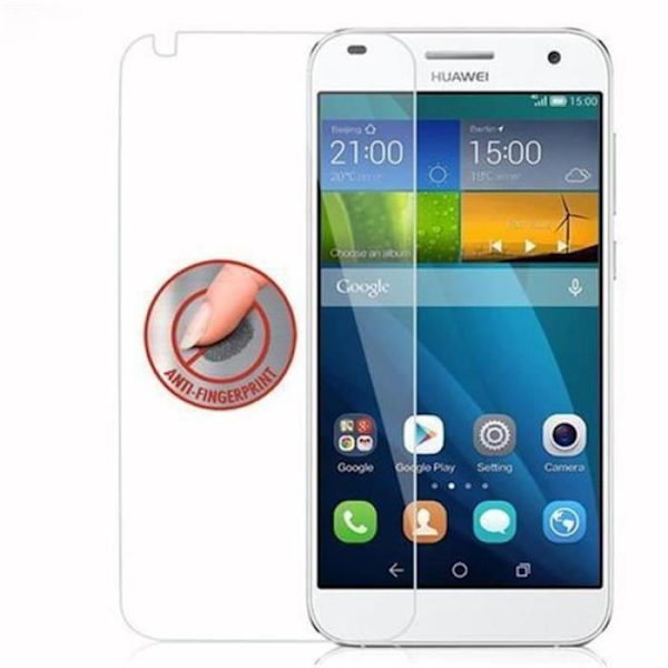 Cadorabo Skärmskydd för Huawei ASCEND G7 0,3 mm Rundade hörn Härdat glas HÖG TRANSPARENS