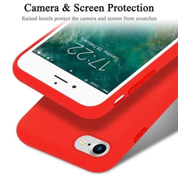 Skal för iPhone 7 / 7S / 8 / SE 2020 Stötabsorberande i LIQUID BLUE Blå