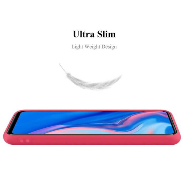 Fodral för Huawei P SMART Z / Y9 PRIME 2019 / Njut av 10 PLUS i CANDY RED Cadorabo Cover Skydds Silikon TPU Fodral Candy Red