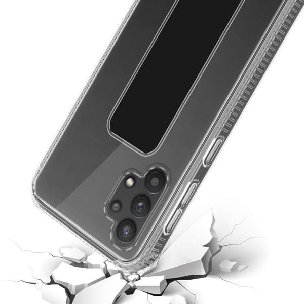 Skyddsfodral för Samsung Galaxy A32 5G Svart med stöd och ställfunktion Svart