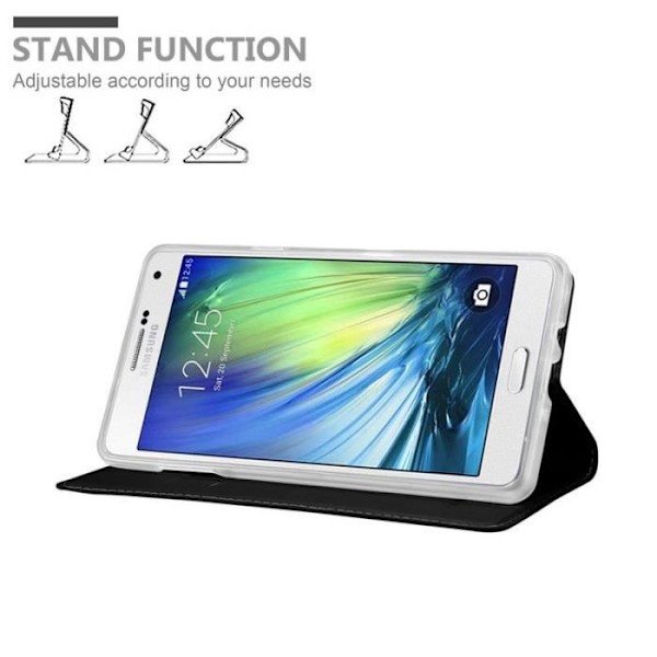Cadorabo Fodral till Samsung Galaxy A7 2015 i KLASSIG SVART