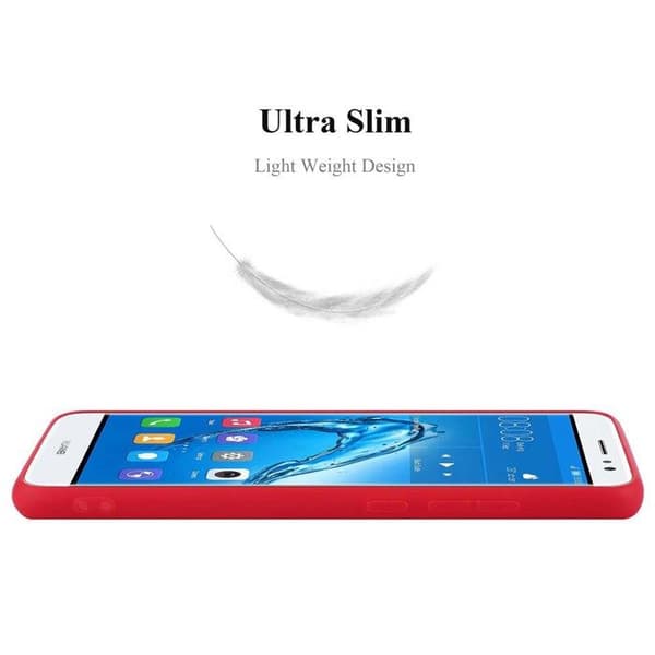 Skyddsskal för Huawei NOVA PLUS CANDY RÖD Stötsäker Silikon Röd