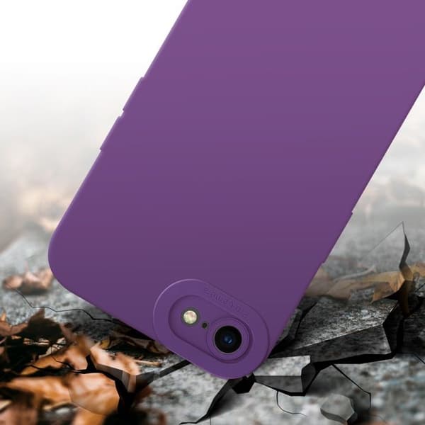 Skyddsfodral för iPhone 7 / 7S / 8 / SE 2020 i MATTE FLUID VIOLET Stötsäker Violett