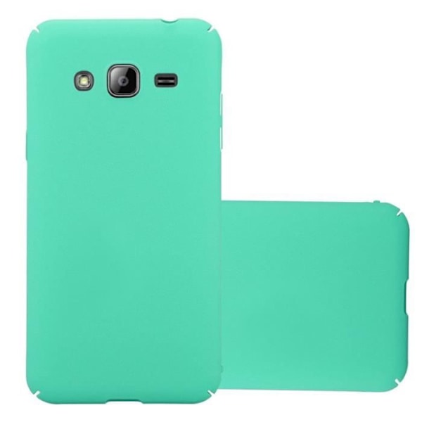 Coque - CADORABO - Samsung Galaxy J3 2017 - Hårt skydd - Matt design - Grön färg Grön
