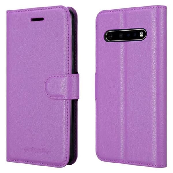 Etui för LG V60 ThinQ i ORKIDÉER VIOLETT Violett