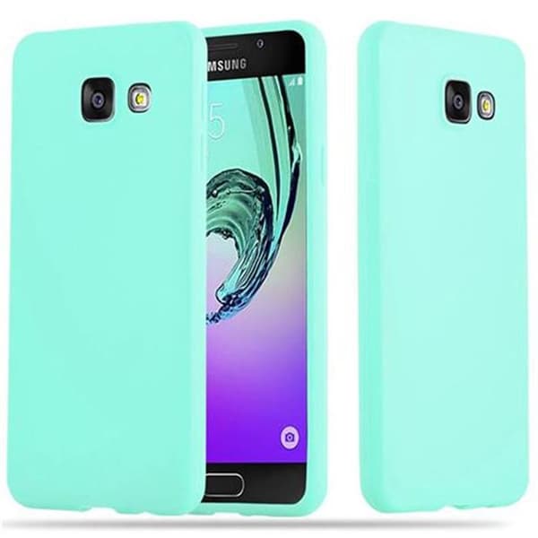 Skyddsfodral för Samsung Galaxy A3 2016 CANDY BLÅ Stötabsorberande Silikon Blå