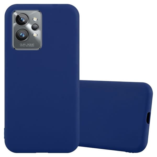 Skyddsfodral för Realme GT 2 PRO CANDY MÖRKBLEU Stötskydd Silikon Blå