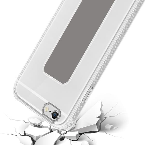 iPhone 6 PLUS / 6S PLUS GRÅ skal med stöd och ställfunktion Grå