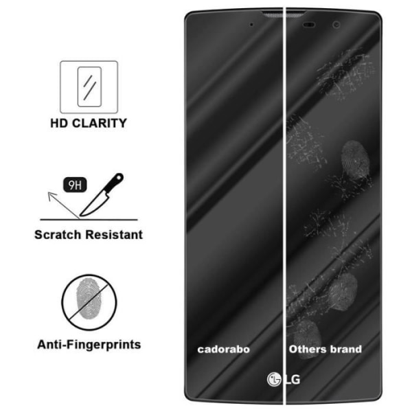 Cadorabo härdat glas LG G4c - G4 MINI - MAGNA Skärmskyddsfilm Härdat skärmskydd TRANSPARENT Transparent
