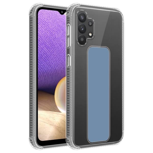 Skydd för Samsung Galaxy A32 5G LJUST BLÅ med stöd och ställfunktion Blå
