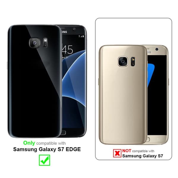 Skyddsfodral för Samsung Galaxy S7 EDGE CANDY ROSE VIF Stötsäker Silikon Ros