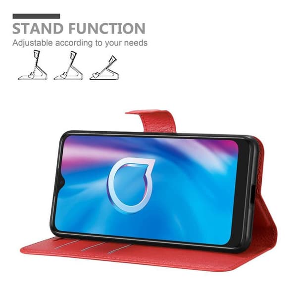 Fodral för Alcatel 1S 2020 i KIRSCHRÖD Röd
