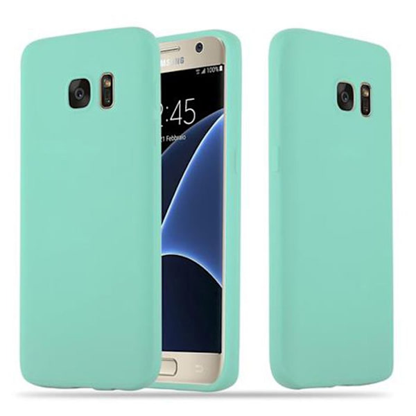 Skyddsfodral för Samsung Galaxy S7 CANDY BLÅ Stötsäker Silikon Blå