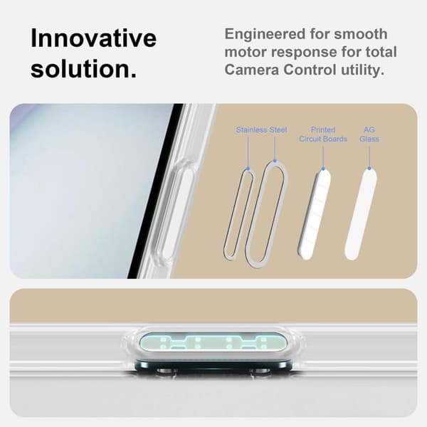 Skal för iPhone 16 PLUS TRANSPARENT Stötsäker MagSafe-kompatibel Skydd Vit