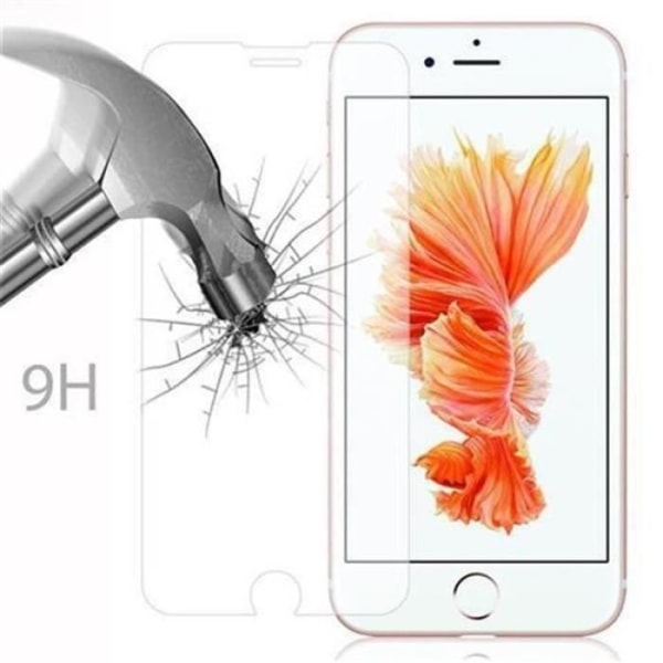 Cadorabo Skärmskydd för Apple iPhone 8 / iPhone 7 / iPhone 7S 0,3 mm Rundade hörn HÖG TRANSPARENS Härdat glas Transparent
