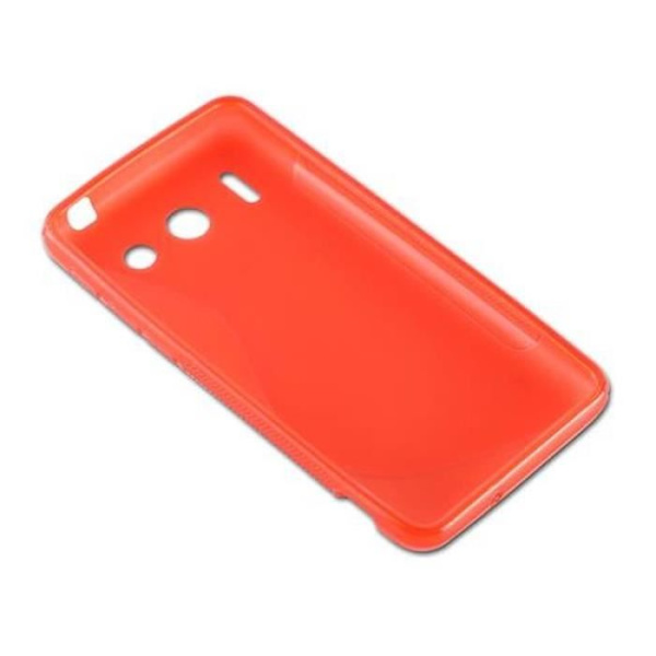 Huawei ASCEND G510 CHERRY RED Fodral Cadorabo DESIGN S Gel TPU Silikonskydd Fodral Skydd Ultra Slim Bumper