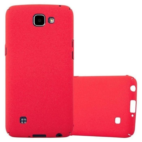 Coque - CADORABO - LG K4 2016 - Hård Skydd - Matt Design - Röd Färg Röd