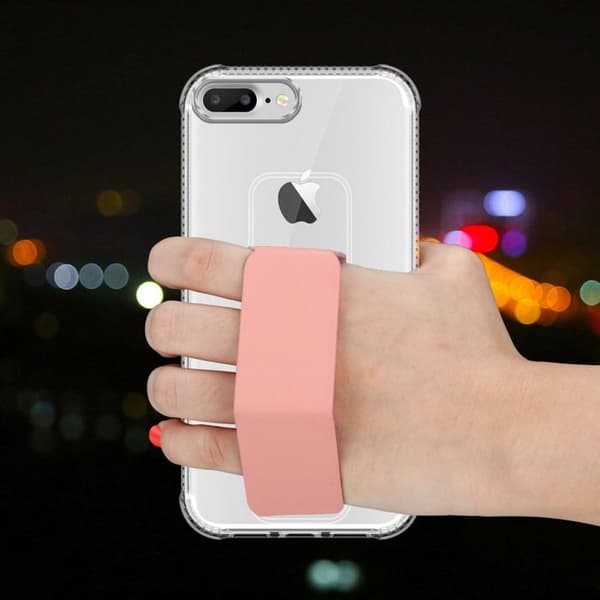 iPhone 7 PLUS / 7S PLUS / 8 PLUS FODRAL ROSA med stöd och ställfunktion Ros