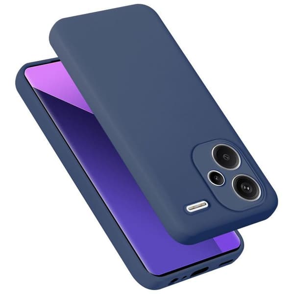 Skal för Xiaomi Redmi Note 13 Pro Plus Stötabsorberande i LIQUID BLUE Blå
